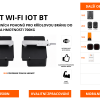 HERMIT WI-FI IOT BT - sada podzemních pohonů pro křídlovou bránu do 7m průjezdu a hmotnosti 700kg